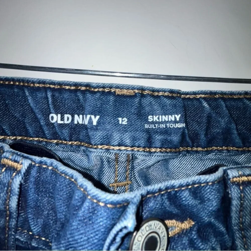 Old Navy Skinny Built In Tough Denim Jeans